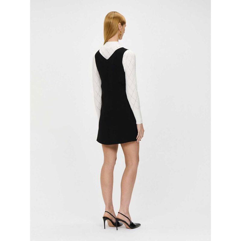 Veronika Maine Double Weave Button Tunic Dress image number 1